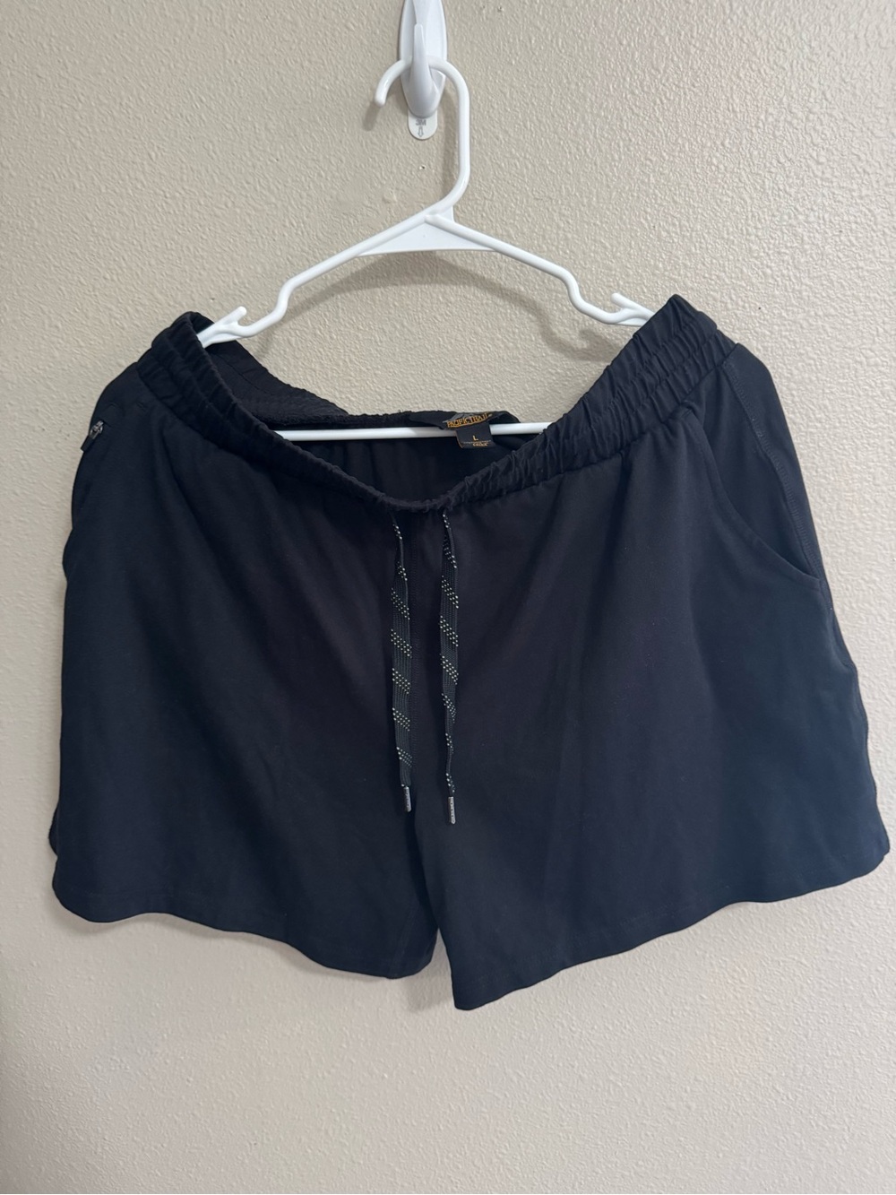 Pacific Trail Black Athletic Pull-On Shorts